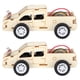 thumbnail image 3 of Kit de Construcción de Carpintería ANGGREK 2 Juegos de Coches de Control de Voz Madera, 3 of 8