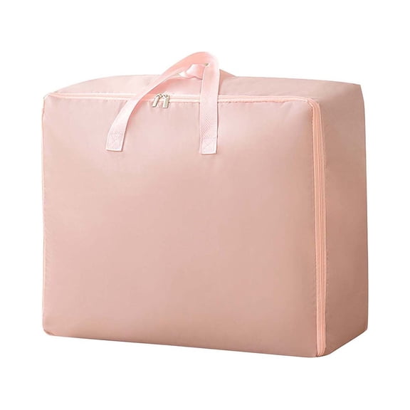 Heavy Duty Waterproof Moving Storage Bag with Reinforced Handles, Large Capacity Quilt Travel Luggage Organizer for Clothes, Bedding, Packing