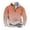 Orange-Sweatshirts, variant on Namayuj Mens Zip Up Sweatshirts Basic Gradient Round Neck Sweatshirt Lightweight Pullover Tops Stand Collar Winter Long Sleeve Shirts