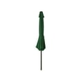 thumbnail image 3 of GARDEN 9 Ft Patio Umbrellas w/ Black Round Base Included for Outdoor Shade, Dark Green, 3 of 6