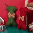 thumbnail image 5 of Medias navideñas, adornos decorativos para decoración de temporada navideña familiar, bolsas navideñas, 5 of 5