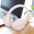thumbnail image 3 of Skegnu Headphones Bluetooth 5.3 Subwoofer Head-Mounted Foldable Headphones - Built-in Mic Wireless Call Folding Stereo Noise Cancellation Over Ear Soft Earmuffs Headset for Kids, 3 of 4