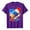 Purple, variant on Toddler Kids Boys T Shirts Short Sleeve Graphic Tees Prints Casual Shirts For Youth Top Tshirt Tops 2-3 Years