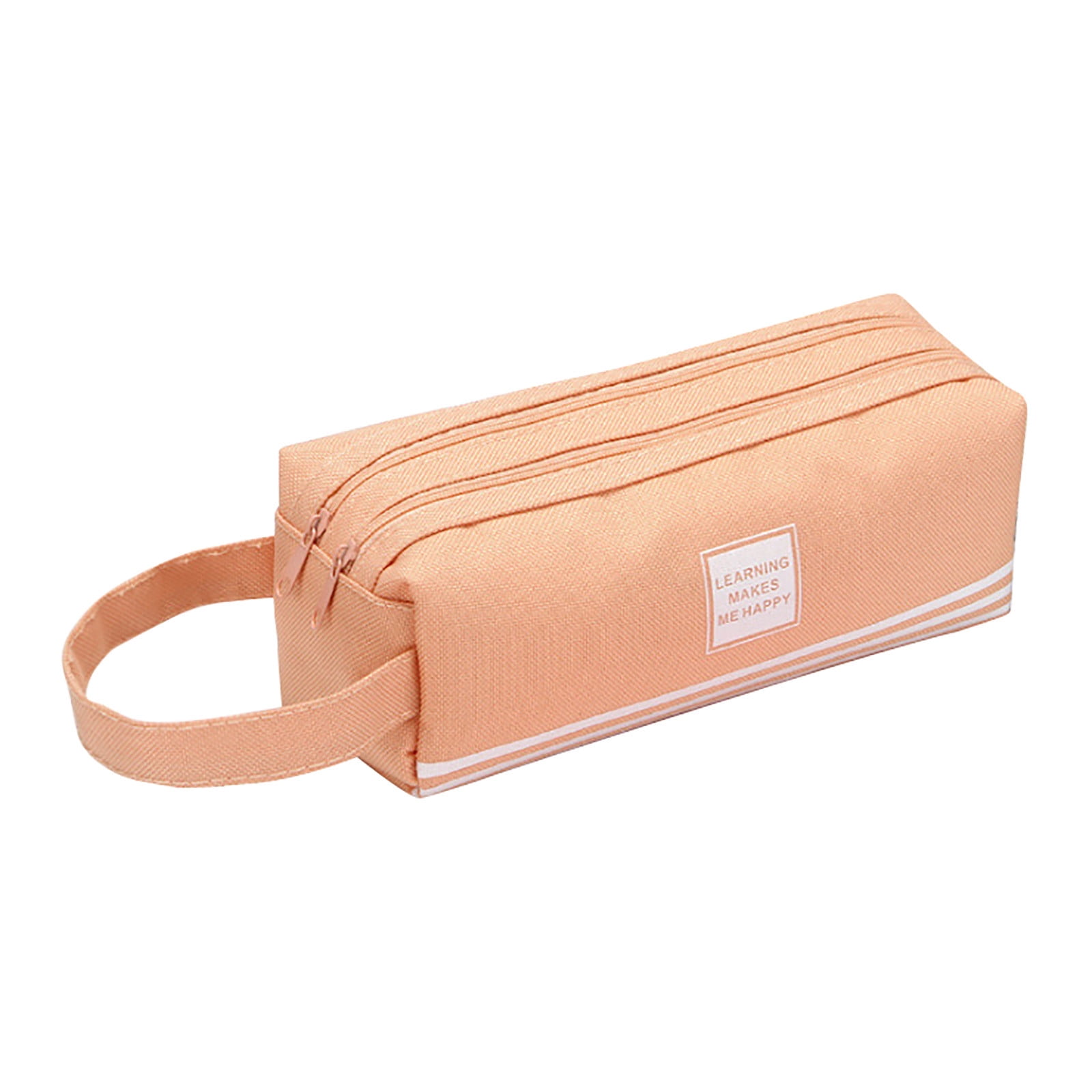 mnjin large pencil case student pencil pouch coin pouch cosmetic bag