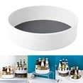 thumbnail image 3 of Abbracc Homyl Turntable Organizer Cosmetic Organizer Cabinet Storage Tray for Seasoning Single Tier, 3 of 9
