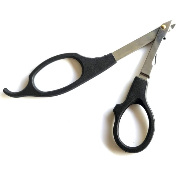 MT Staple Remover Scissors Black Plastic Handle, 4 inch, 1-Count