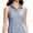 White, variant on Noric Women's Sleeveless Striped Button Up Tank Tops Summer Casual Slim Fit Vintage Peplum Blouse