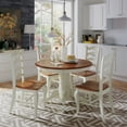 thumbnail image 4 of French Countryside Off-White 5 Piece Dining Set, 4 of 9