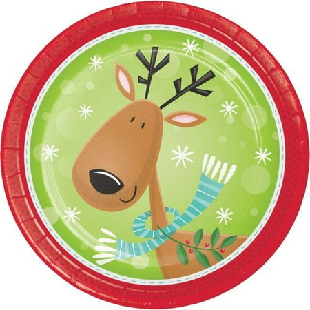 Creative Converting Characters Of Christmas Dessert Plates, 8