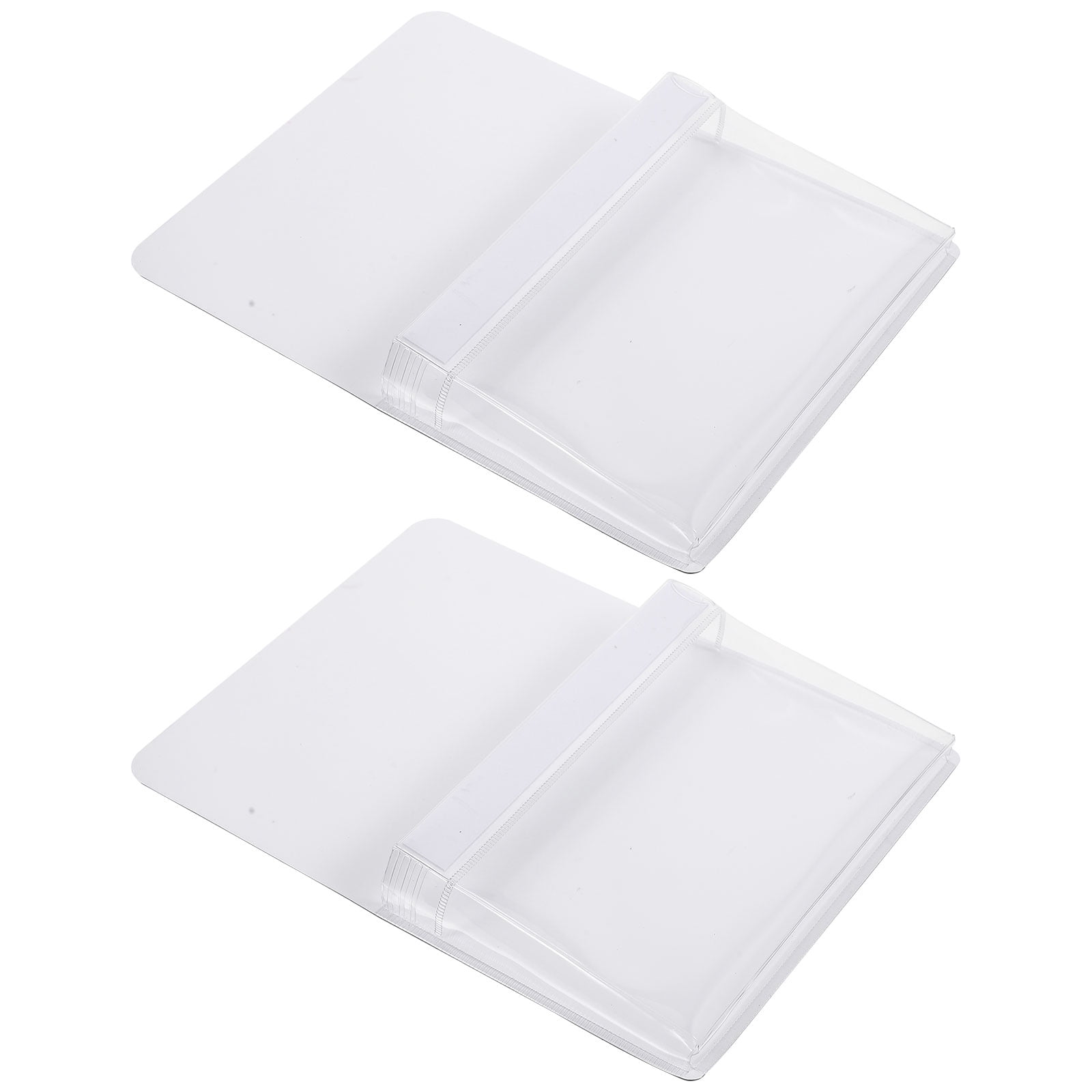 Set of 4 Magnetic Pocket Wall File Organizer Board White Markers Dry Erase Office