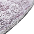 thumbnail image 6 of Unique Loom Yara Collection Area Rug - Nayer (6' Round Pink Ivory/Gray), 6 of 7