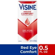 Visine Red Eye Comfort Redness Relief Eye Drops, 0.5 fl. oz