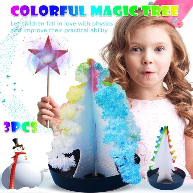 Meitianfacai Cherrytree Paper Tree Flowering Colorful Growing Tree Toy 5ml