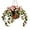 Raspberry, variant on OakRidge Miles Kimball Fully Assembled Artificial Geranium Hanging Basket, 10” Diameter and 18” Chain – Raspberry Polyester/Plastic Flowers in Metal and Coco Fiber Liner Basket for Indoor/Outdoor Use