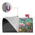 thumbnail image 5 of PHELIKA Dragonfly Garden Spring 05 Magnetic Mailbox Covers Standard Size 21"H x 18"W, 5 of 8
