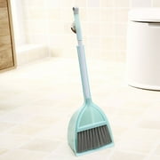 Meitianfacai Children's Brooms And Dustpan Set, Cleaning Supplies Brooms And Dustpan Set For Home, Stainless Steel Handle Brooms With Dustpan Combo Set For Home Office