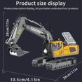 thumbnail image 2 of 26-27 Excavator Toys For Boy Birthday Gift High Tech 11 Channels Durable Realistic Remote Controller, 2 of 5
