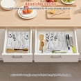 thumbnail image 6 of Mimifly Clear Expandable Adjustable 8-Compartment Kitchen Utensil Organizers, 6 of 6
