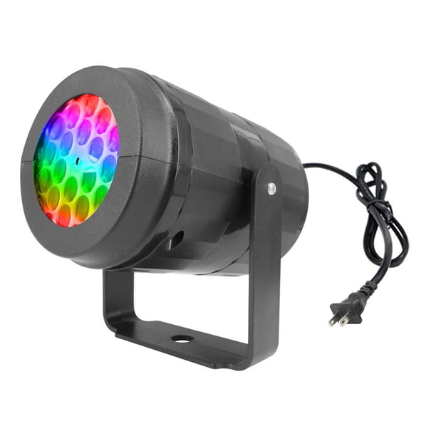 LED EE. UU. Enchufe Lámpara de decoración navideña Lámpara de proyector colorida para fiesta en el jardín () Hugtrwg Para estrenar