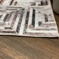 thumbnail image 3 of Vegan Brown Black Beige Cream Faux Hide/Cowhide Area Rug/Carpet, 3 of 3