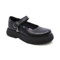 thumbnail image 1 of Zapato escolar Coqueta para niña de piel negro Igor con dije, 1 of 5
