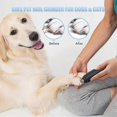 thumbnail image 3 of Portable Pet Nail Grinder Electric Pet Nail Trimmer 2-Speed Low Noise Safe Grinding with LED Light Nail Polisher for Large Medium Small Dogs & Cats, 3 of 5