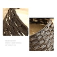 thumbnail image 4 of Langgg Naturally Designed Christmas Tree Base Crafted Water Hyacinth Woven Patterns Easy brown large size, 4 of 5
