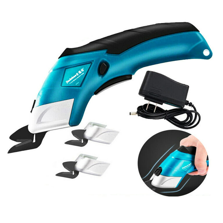 Electric Scissors Cordless Carpet Scissors Hand-held for Crafts Sewing  Cardboard