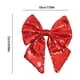 thumbnail image 3 of Christmas Bow Decorations Garland Bow Small Christmas Tree Bow Sequin Bow Tie Christmas Decoration Bow Decorations For Home Christmas Party, 3 of 6