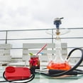 thumbnail image 4 of Juego De Hookah Para Padre, Novio, Resistente Al Desgaste, Acrílico, Hookah Shisha, Caja Cuadrada Con Luces Luminosas, Portátil, Hookah Shisha Pot Advancent VI012558-02, 4 of 6