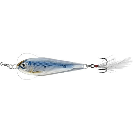 LiveTarget Flutter Sardine - Jigging Spoon 2 1/2 3/4oz Silver/Blue