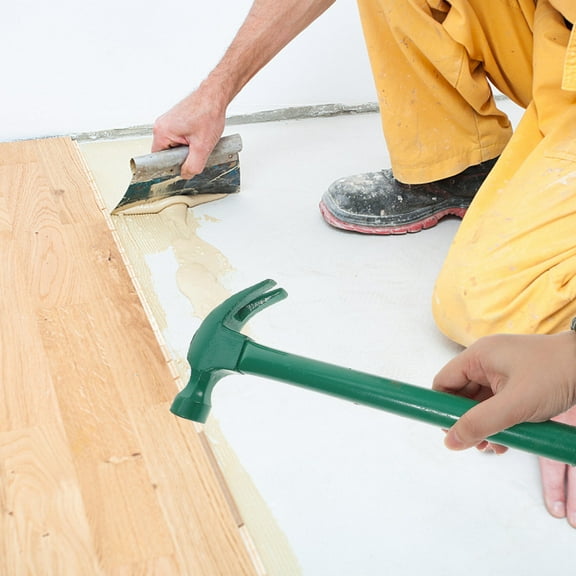 HINTRMENT 1Pack Dark Green Claw Hammer for Unnailing and Nailing 12.8x5.1in