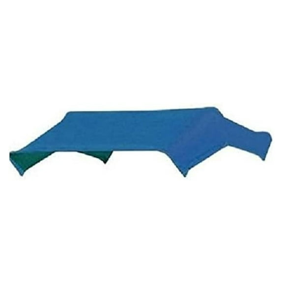 Blue Buggy Top Replacement Canvas Cover - 3 Bow Umbrella Frame - JBT3 405595 & 406127 - Tractor Combine Industrial Equipment Sunshade