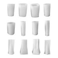 thumbnail image 3 of Multi-Style Geometric Candle Silicone Molds Cone Shape Candle Resin Moulds for DIY Candle Making Craft Home Decorations, 3 of 8
