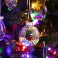 thumbnail image 7 of NOGIS 12 PCS 3.15 Inch Clear Ornaments Balls, Christmas DIY Fillable Ball Transparent Ball Baubles Crafts for Party Favor Wedding Christmas Birthday Home Decor, 7 of 7