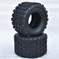 thumbnail image 4 of 2 Pack 26x11-12 ATV Tires 6 Ply All Terrain Tires 26x11-12 6PR TL ATV UTV Trail Sand Mud Off-Road Tires Tubeless VICTORY Black, 4 of 8