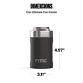 thumbnail image 5 of RTIC 12 oz Stainless Steel Insulated Ultimate Can Cooler, Fits 12oz Cans, Black, 5 of 8