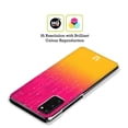 thumbnail image 2 of Head Case Designs Neon Rain Ombre Pink Orange Hard Back Case Compatible with Samsung Galaxy S23+ 5G, 2 of 7
