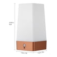 thumbnail image 3 of Desktop PIR Motion Sensor LED Night Light Portable Battery Operated Bedside Night Yellow Light Lamp for Hallway Kitchen Bedroom Bathroom Living Room（Buy 2 Get 1 Free）, 3 of 7