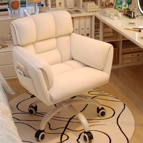 Silla de oficina DurayLoly Home con ruedas regulables en altura