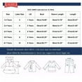 thumbnail image 3 of Wancir Toddler Boy Swimwear One Piece Zip Swimwear Baby Rash Guard Long Sleeve Swimsuit UPF 50+ Sun Protection, 3 of 8