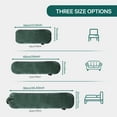 thumbnail image 5 of CHARRYARN by TexStead Cuddle Pillow  Bolster Pillow Corduroy Cylindrical Bed Pillow - Multifunctional Long Pillow- uitable for yoga,Lumbar and Neck Support Roll Pillow-Dark green（6"x24"), 5 of 6
