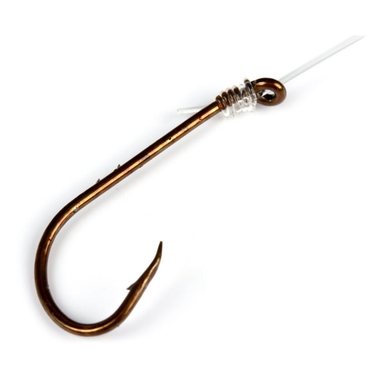 Snelled Hook 30cm, Size-10-12 at Rs 60.00, Fishing Hooks