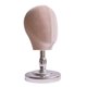 thumbnail image 2 of Cabeza de maniquí Fernando soporte para exhibición de pelucas tela multifuncional Base de plata, 2 of 8
