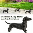 thumbnail image 1 of EIMELI Dachshund Statue Garden Decor Resin Crafts Dog Lover Gift Patio Lawn Courtyard Home Decoration, 1 of 6