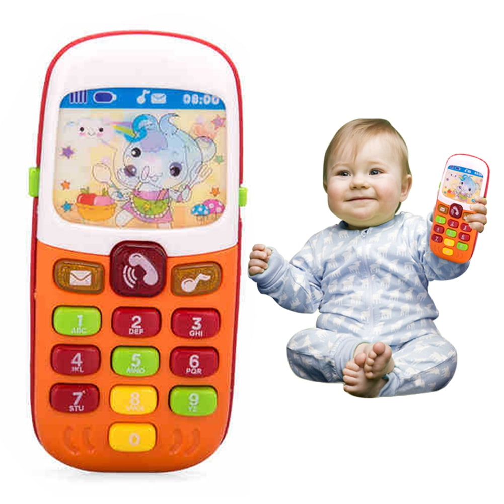 Aofa Children Simulation Electronic Mobile Phone with Music LED ...