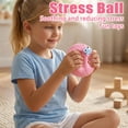 thumbnail image 6 of Sensory Squeeze Toys, Slow Rising Squeeze, Jumbo Squeeze Toys, Squeeze Toys for Relaxation, 4 in Round, White Duck Face, Relaxation, 1 Pc, 6 of 6