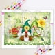 thumbnail image 1 of Pintura de diamantes 5D DIY, póster de Gnomo de Navidad, pintura de diamantes de cristal, bordado de mosaico, Kit de punto de cruz, decoración del hogar, nueva serie, 1 of 4