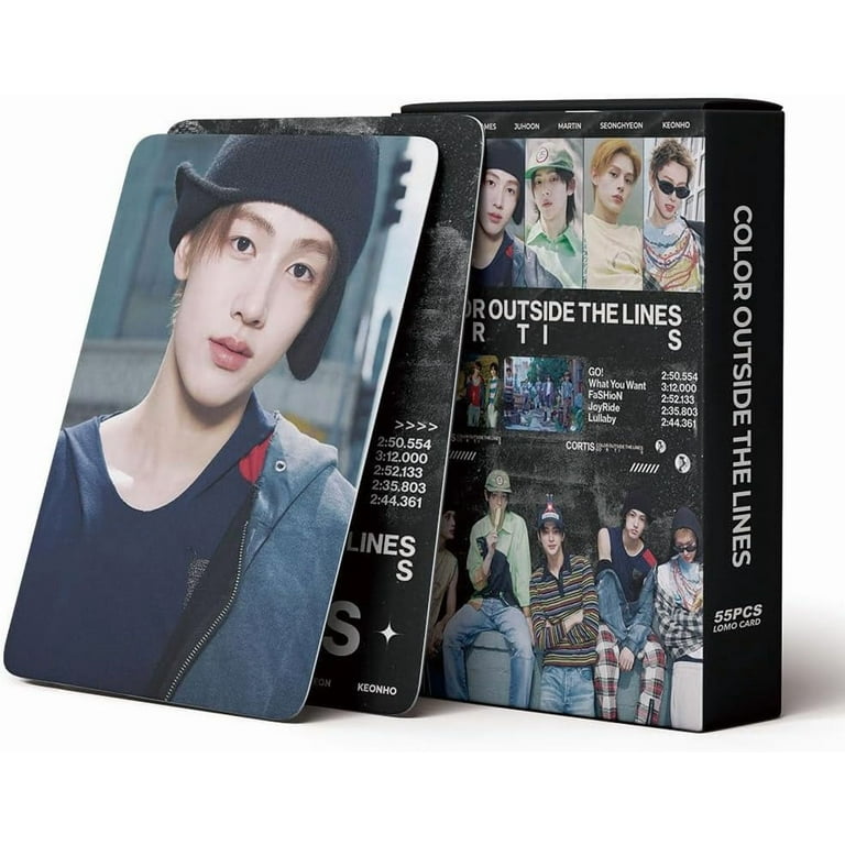 CORTIS Color Outside The Lines Album Lomo Cards 55PCS Kpop