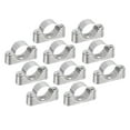 thumbnail image 1 of Soporte de tubería Uxcell 10Pack, abrazadera de soporte de tubería, montaje en pared y techo para tubería de 32 mm, 1 of 6